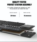 BT-033 Mini Folding Keyboard Touchpad Bluetooth 3.0 Wireless Keypad For Windows Android Ios - Image 5