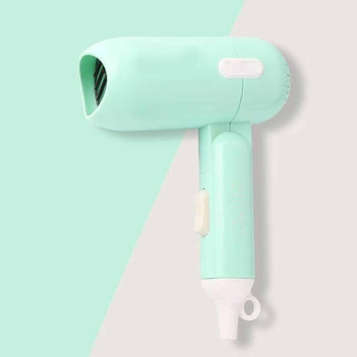 1400W Mini Hair Dryer Foldable House Thermostatic Air Collecting Traveler Blower - Image 6