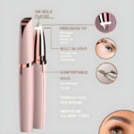 Pack Of 2 Electric Eyebrow Trimmers Mini Eye Brow Shavers Portable Epilators Facial Hair Removers For Women - Image 5