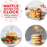 Compact 4-Inch Non-Stick 350-Watt Electric Mini Waffle Maker Machine - Image 6