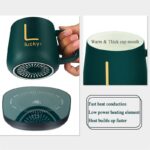 Electric Heating Pad Coffee Mug Cup Warmer Pad For Home Office - Image 6
