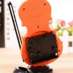 Creative Table Clock Student Violin Home Decor Fiddle Quartz Alarm Clock - Image 6