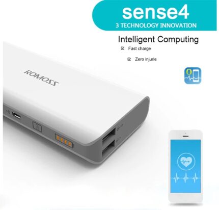 ROMOSS Sense 4 10400mAh External Battery Pack Power Bank For Mobile Phones