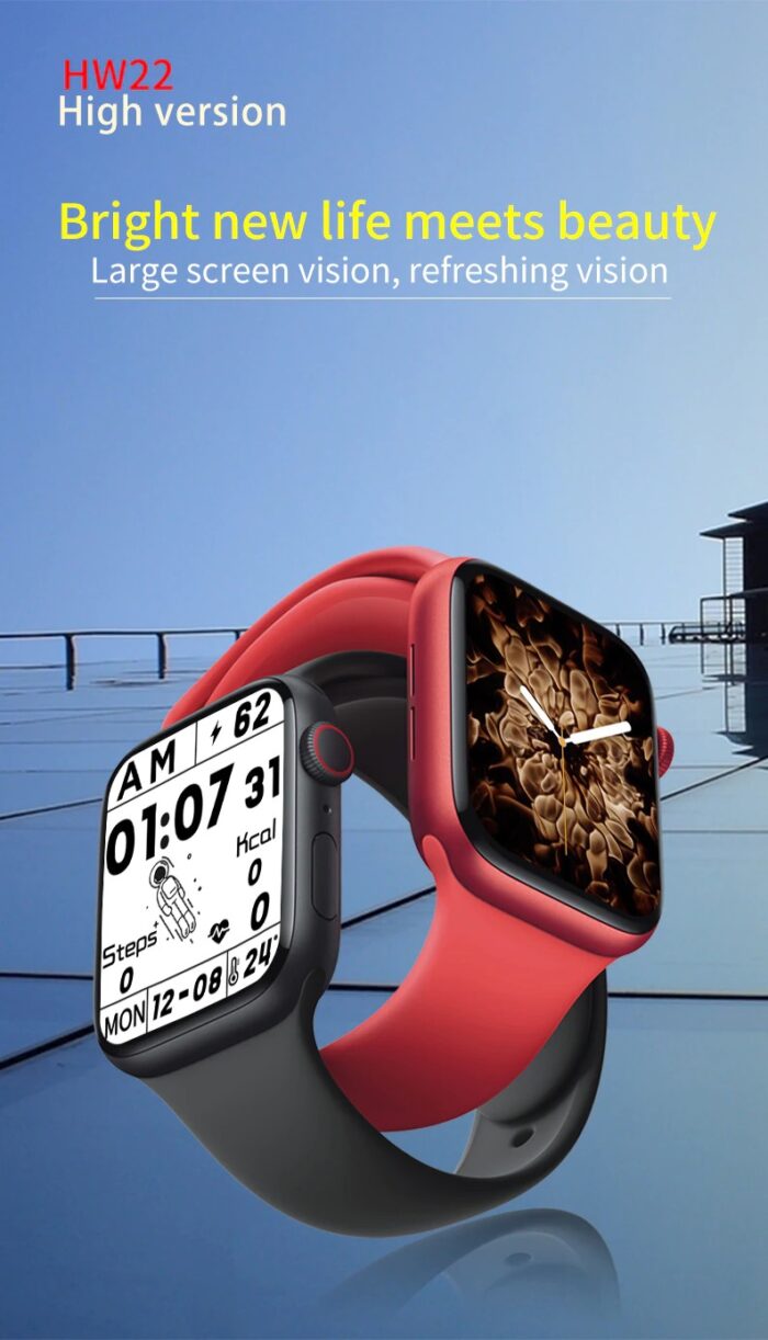 HW22 IWO 13 PRO Smart Watch Women Men Series 6 Heart Rate Smartwatch - Image 2