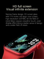 HW22 IWO 13 PRO Smart Watch Women Men Series 6 Heart Rate Smartwatch - Image 4