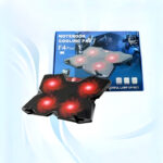 F4 Plus Notebook Cooling Pad Ultimate Cooling Power With Silent Operation And Vibrant LED Effects - Image 5