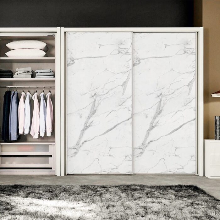 60cm X 200cm Nordic Style Marble Wall Sticker Refrigerator Sticker Self-Adhesive Wallpaper Renovation Decals - Image 10