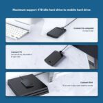 ORICO 2020U3 Plastic USB3.0 2.5 Inch SATA SSD Hard Drive External Enclosure Case - Image 7