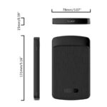 ORICO 2020U3 Plastic USB3.0 2.5 Inch SATA SSD Hard Drive External Enclosure Case - Image 8
