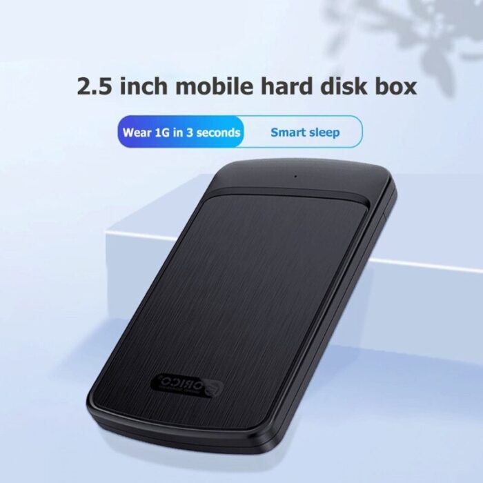 ORICO 2020U3 Plastic USB3.0 2.5 Inch SATA SSD Hard Drive External Enclosure Case - Image 1