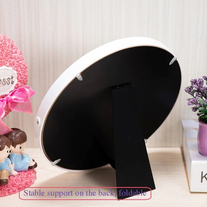 European Acrylic Photo Frame 7 Inch Photo Wall Photo Room Home Decoration With Light - Image 5
