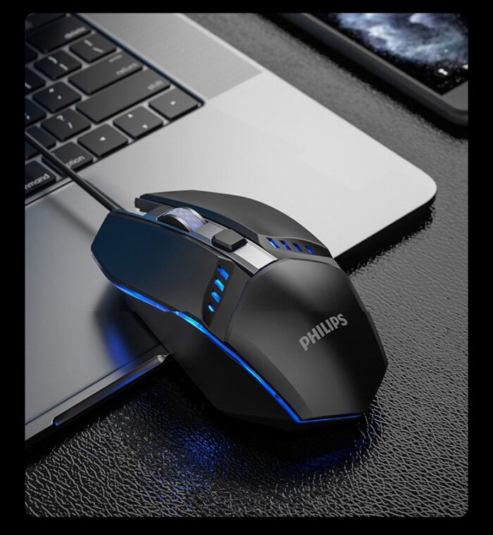 G401 Notebook Desktop Computer Wired Mouse USB Luminous Game Mouse - Image 1