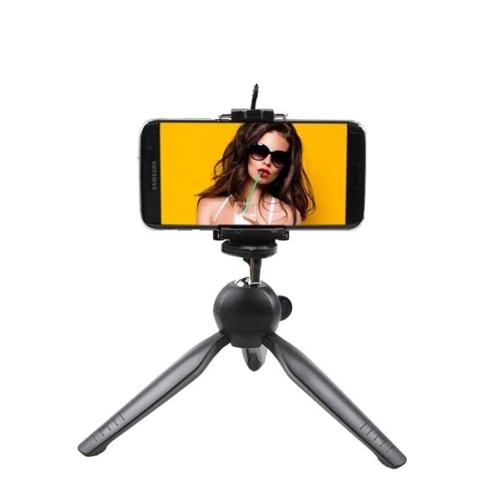 Pack Of 3 Mini Phone Tripod Tabletop Smartphone Mount Clip Holder Stand With Ballhead For Phones - Image 5
