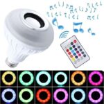 Wireless Bluetooth Speaker 12W RGB Bulb Lamp Smart Led Music Player Audio With Remote Control - Image 7
