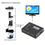 PowerBear HDMI Switch Splliter Box For HDTV PS3 DVD With IR Remote - Image 2