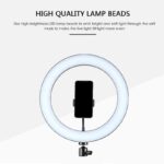 26CM/10 Inch LED Selfie Ring Light Studio Photography Photo Ring Fill Light For Smartphone - Image 6