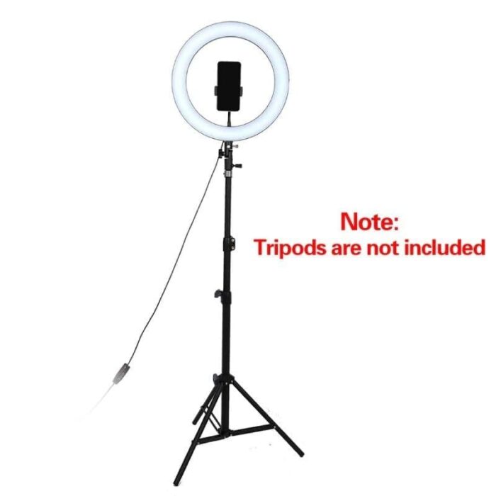 26CM/10 Inch LED Selfie Ring Light Studio Photography Photo Ring Fill Light For Smartphone - Image 4