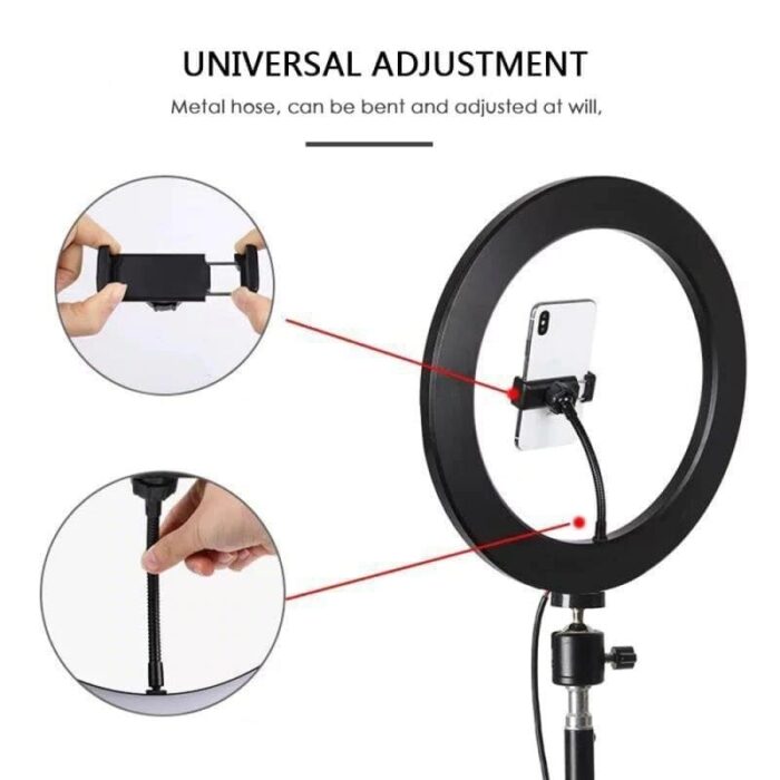 26CM/10 Inch LED Selfie Ring Light Studio Photography Photo Ring Fill Light For Smartphone - Image 2