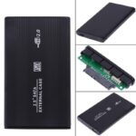 2.5 Inch HDD External Enclosure Case Metal External Storage Box For Sata To USB 2.0 With USB Cable - Image 2