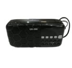 QS-208 Multi-Function Portable Player Bluetooth Speaker FM TF USB With Flash - Image 5