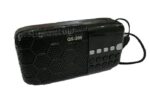 QS-208 Multi-Function Portable Player Bluetooth Speaker FM TF USB With Flash - Image 2