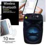 KTS Portable Wireless Karaoke Bluetooth Speaker High Bass With Mic - Image 7