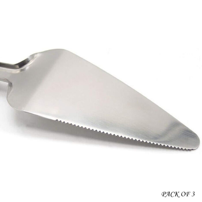 Pack Of 3 High-Quality Stainless Steel Cake And Pizza Servers - Image 8