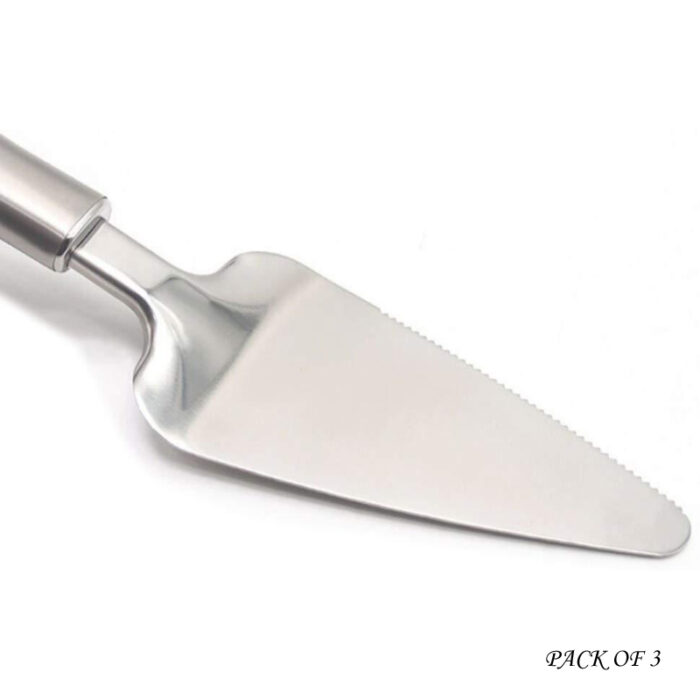 Pack Of 3 High-Quality Stainless Steel Cake And Pizza Servers - Image 10