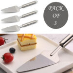 Pack Of 3 High-Quality Stainless Steel Cake And Pizza Servers - Image 6