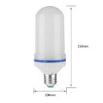 Flame Lamp E27 LED Fire Effect Bulb Home Decoration Night Light - Image 5