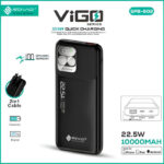 SOVO ViGO SPB-602 10000mAh with Digital Display & 22.5W Fast Charging Powerbank