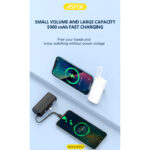 Aspor A351/A352 5000mAh Mini Pocket Power Bank PD 20W Fast Charging With Digital Display, Mobile Holder, IPhone & Type C Support - Image 14