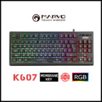 Marvo Scorpion K607 Membrane Gaming Keyboard With 3 RGB Lighting Effects