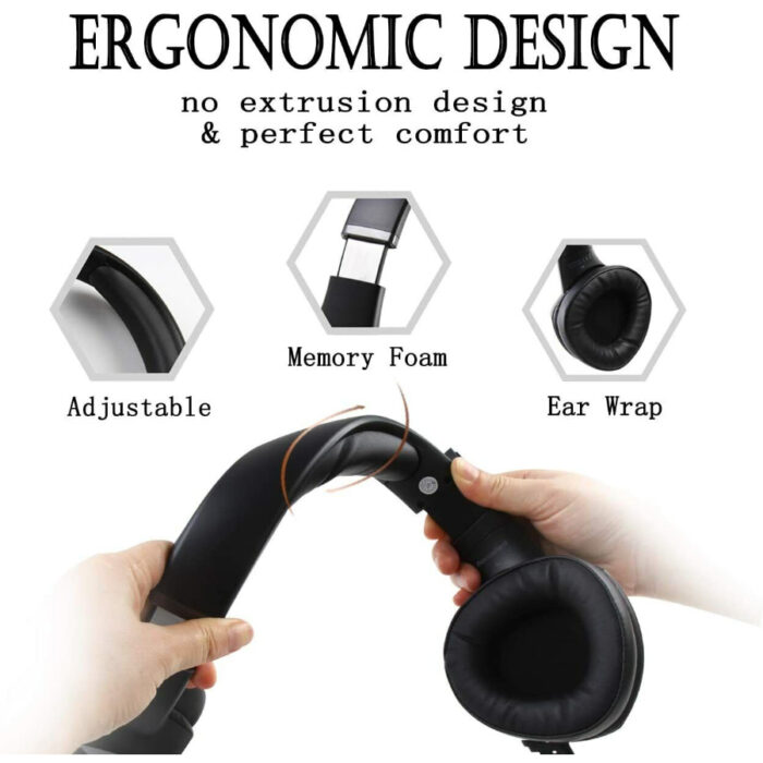 Beexcellent GM-7 RGB LED Gaming Headset 3.5mm Jack - Image 7