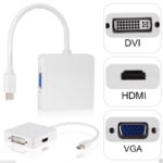 3-In-1 Mini-DisplayPort To HDMI / DVI / VGA Cable Adapter - Image 4