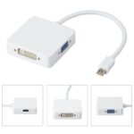 3-In-1 Mini-DisplayPort To HDMI / DVI / VGA Cable Adapter - Image 5