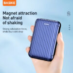 BASIKE 5000mAh 20W MagSafe Wireless Power Bank with 15W Fast Wireless Charging and PD QC 3.0 Support for iPhone Samsung Huawei - Image 10