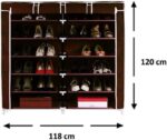 HCX Collapsible Double Dustproof And Dampproof Shoe Wardrobe Storage Organizer - Image 7