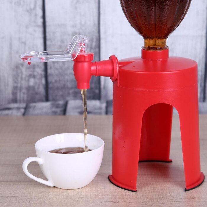 Upside Down Drinking Water Dispenser Creative Hand Pressure Soda Dispenser Tool - Image 1