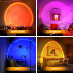 High-Efficiency USB Sunset Projector Lamp With 16-Color LED And Remote Control - Image 10