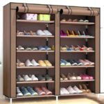 HCX Collapsible Double Dustproof And Dampproof Shoe Wardrobe Storage Organizer - Image 2