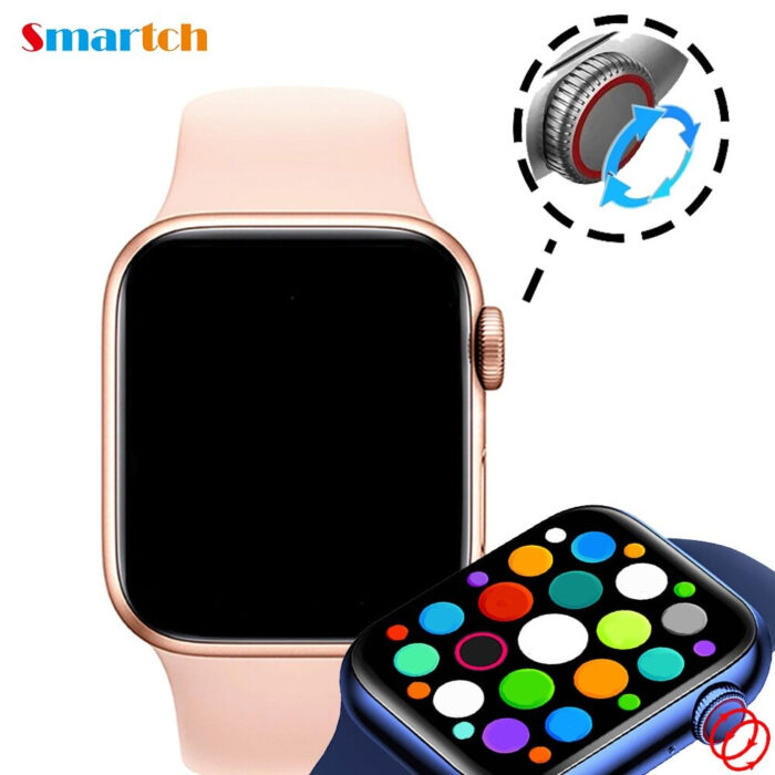 T55 + Smart Watch Series Full Touch ECG Waterproof Heart Rate Fitness Tracker 44MM Smartwatch - Image 7