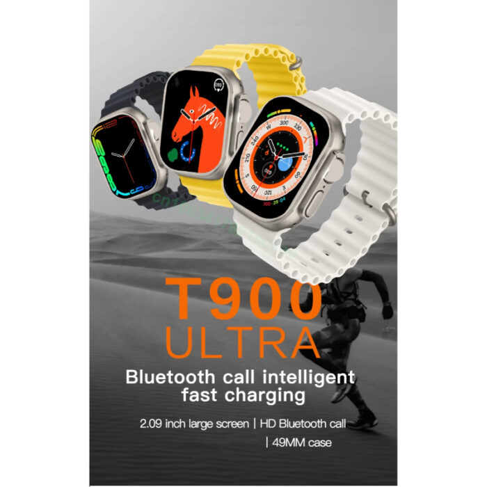 T900 Ultra Big 2.09-Inch Infinite Display Series 8 Smart Watch With Bluetooth Calling And Wireless Charging - Image 8