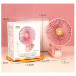 DD 5608 Mini Cute Foldable Handheld Desktop USB Fan With Lightning Function - Image 6