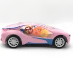 Futuristic Designed Remote-Controlled Toy Car With LED Light Gear Rotation - Image 6