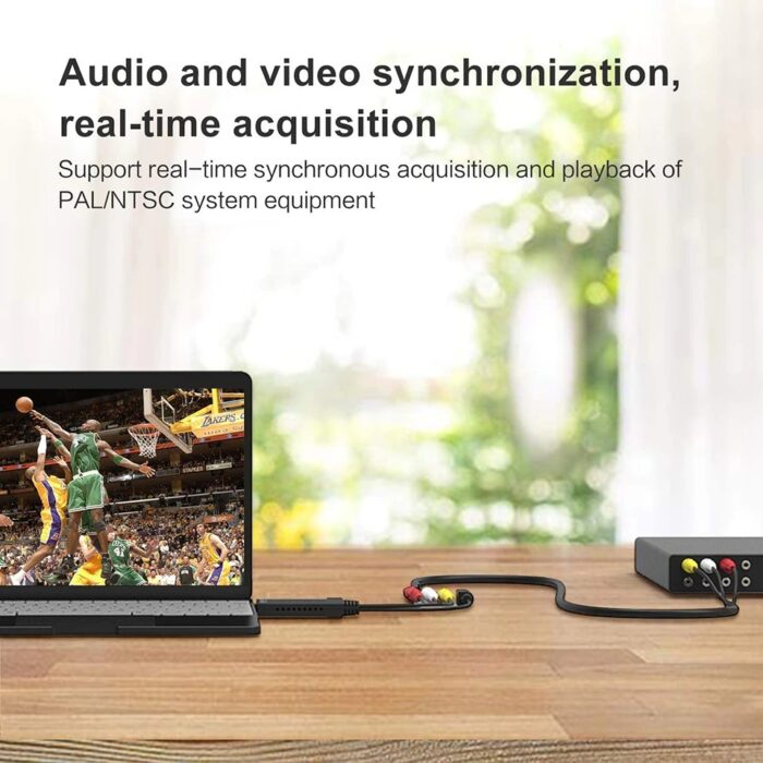 Portable USB 2.0 Video Audio TV Capture Card Adapter VHS To DVD PC HDD Capture Converter - Image 7