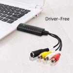 Portable USB 2.0 Video Audio TV Capture Card Adapter VHS To DVD PC HDD Capture Converter - Image 6