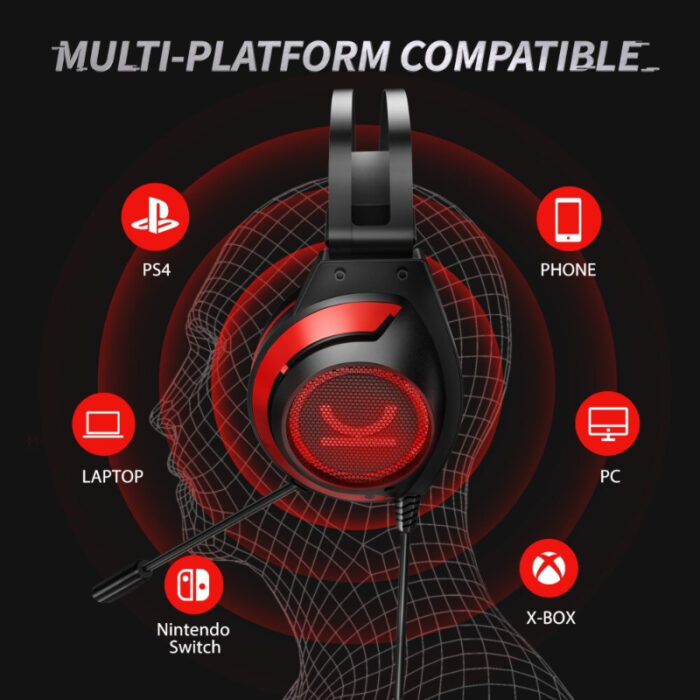 CM7000 Commander Gaming Wired Headset With Microphone - Image 7