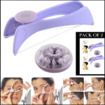 Pack Of 2 Facial Care Beauty Neck & Body Hair Removal Machine With Threader Tool - Image 5
