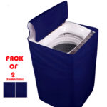 Pack of 2 Waterproof Washing Machine Covers – Dustproof Zipper Cover and Anti-Dust Machine Protector - Image 12